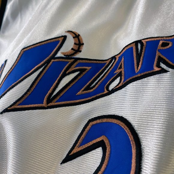 Champion Washington Wizards Michael Jordan vintage Authentic jersey (2001) RARE - Picture 4 of 16